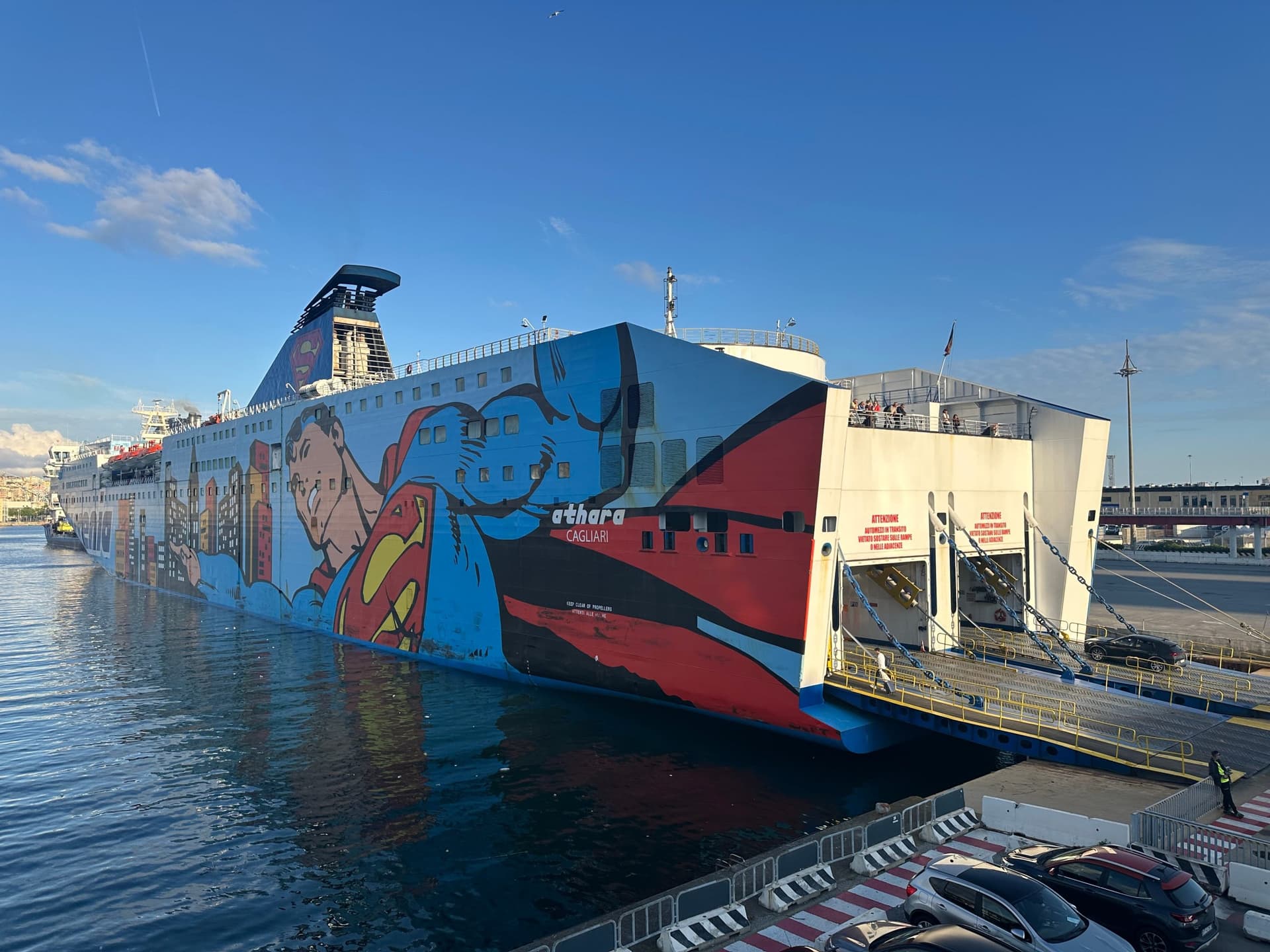 Athara Supermannschiff, Irinis Reise